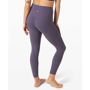 Lululemon Align High-Rise Pant 25 Midnight Orchid Purple Nulu Yoga Leggings 6
